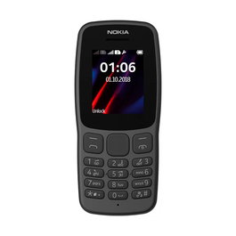 Smartphone Nokia 106 1,8" mediatek 6261d 4 MB Noir