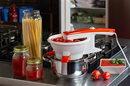 Ariete 261 Passapurés 2.0 - Passeur à soupe électrique, autonome 1000h, facile à nettoyer, séparation pulpe et graines