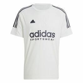 T-shirt à manches courtes homme Adidas Tiro Q1 Blanc