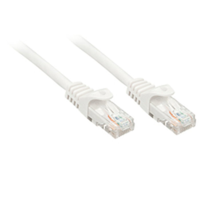 Câble Réseau Rigide UTP 6ème Catégorie LINDY Blanc 10 m (1 Unité)