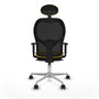 Piqueras y Crespo Chaise de Bureau 1D086N1 Jaune