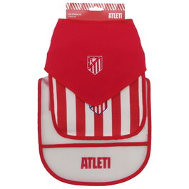 CYP BRANDS Set de 3 bavoirs Atlético de Madrid en coton pour bébé