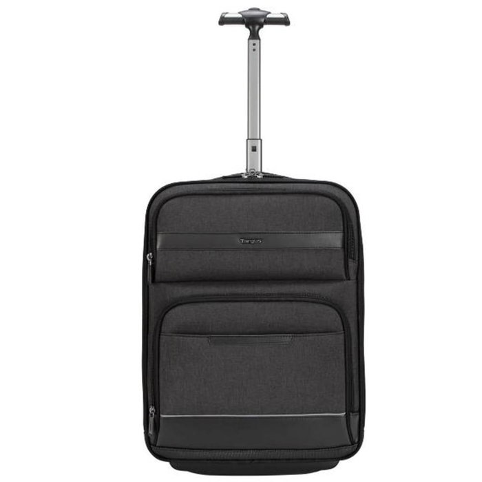 Targus CitySmart Essential Trolley TBR038GL pour ordinateur portable 15.6 pouces, sac à roulettes noir professionnel, compartiment rembourré et organisé Targus CitySmart Essential Trolley TBR038GL pour ordinateur portable 15.6 pouces, sac à roulettes noir professionnel, compartiment rembourré et organisé