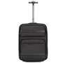 Targus CitySmart Essential Trolley TBR038GL pour ordinateur portable 15.6 pouces, sac à roulettes noir professionnel, compartiment rembourré et organisé