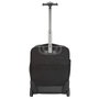 Targus CitySmart Essential Trolley TBR038GL pour ordinateur portable 15.6 pouces, sac à roulettes noir professionnel, compartiment rembourré et organisé