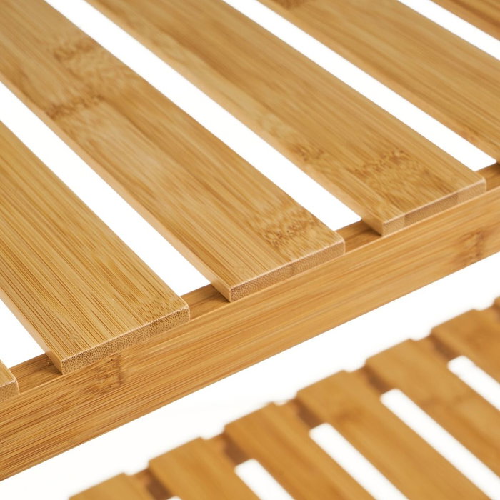 BigBuy Home Étagère de salle de bains Naturel 61 x 35 x 48 cm