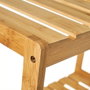 BigBuy Home Étagère de salle de bains Naturel 61 x 35 x 48 cm