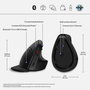 HP Souris Ergonmique Verticale Sans Fil 920 avec Repose-Poignet Magnétique et Récepteur USB - 5 Boutons Personnalisables