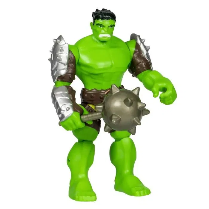 Hasbro Marvel MixMashers Figurine Hulk Deluxe 12 cm Personnalisable, à Mélanger et Combiner avec Accessoires, Jouet Enfant dès 4 ans