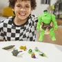 Hasbro Marvel MixMashers Figurine Hulk Deluxe 12 cm Personnalisable, à Mélanger et Combiner avec Accessoires, Jouet Enfant dès 4 ans