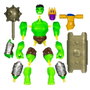 Hasbro Marvel Avengers Figurine Deluxe Mixmashers Hulk F9270 - 12 cm - Figurine Articulée à Combiner - Pour Enfants Dès 4 Ans