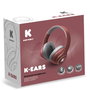 Kidywolf K-EARS Casque Bluetooth Rouge/Gris