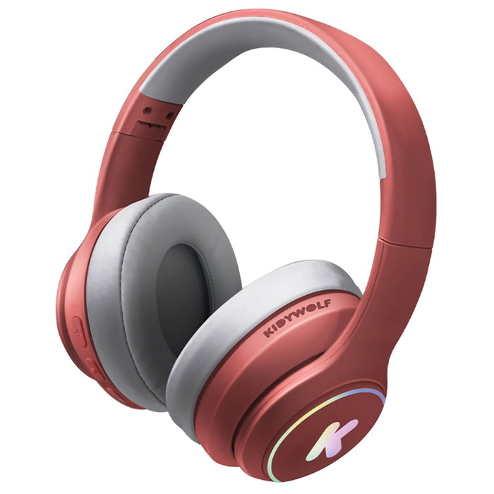 Kidywolf K-EARS Casque Bluetooth Rouge/Gris Kidywolf K-EARS Casque Bluetooth Rouge/Gris