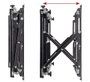 B-Tech Support Mural Extra-Plat Extensible Lourd BT8310XL, pour Écrans 42" à 120" jusqu'à 125 kg, Compatible VESA 200x100 à 400x400, Noir
