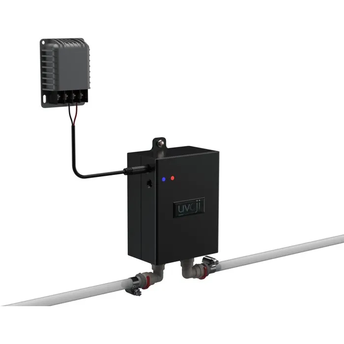 Uvoji Purificateur d'Eau Oji Van avec Technologie UV-C - Désinfection 99,999% - Compact pour Voyage et Van - Eau Potable Instantanée