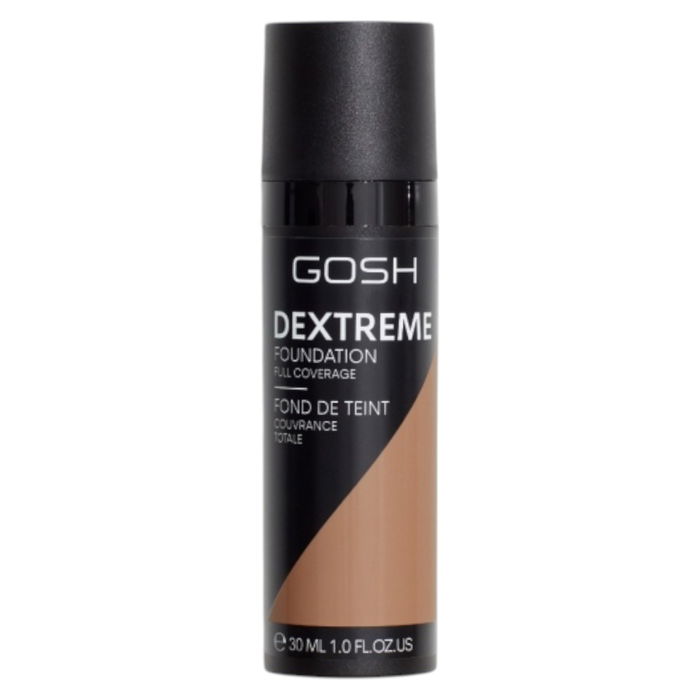 Gosh Dextreme - Fond de teint liquide couverture complète - Teinte 007 Fauve - 30 ml Gosh Dextreme - Fond de teint liquide couverture complète - Teinte 007 Fauve - 30 ml