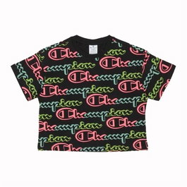 T-shirt à manches courtes femme Champion 116196-KL001 Noir (S)