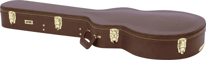 GATOR Étui pour guitare 335/Semi-Hollow GW Deluxe - Marron