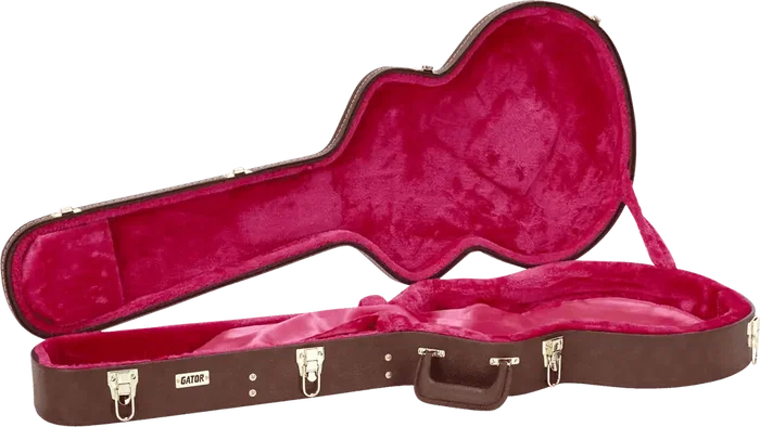 GATOR Étui pour guitare 335/Semi-Hollow GW Deluxe - Marron