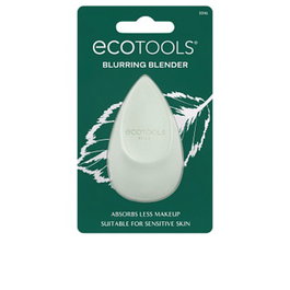 Ecotools - Éponge à Maquillage Blurring Blender 1 u - Mousse Souple, 2 Faces pour Application Floutée et Précise du Fond de Teint, Minimise les Pertes de Produit