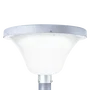 Lampe solaire LED circulaire pour jardin, 45W, avec détecteur de crépuscule et sensor de mouvement, IP65, télécommande incluse, blanc froid 6000K