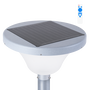 Lampadaire solaire circulaire à LED 45W avec détecteur de mouvement