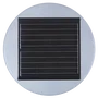 Lampe solaire LED circulaire pour jardin, 45W, avec détecteur de crépuscule et sensor de mouvement, IP65, télécommande incluse, blanc froid 6000K