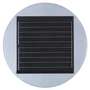 Lampe solaire LED circulaire pour jardin, 45W, avec détecteur de crépuscule et sensor de mouvement, IP65, télécommande incluse, blanc froid 6000K