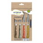 Ensemble de couteaux à viande San Ignacio Evergreen BGEU-6076 Acier inoxydable
