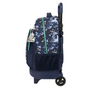 Cartable à roulettes El Niño Navy Blue marine 33 x 45 x 22 cm