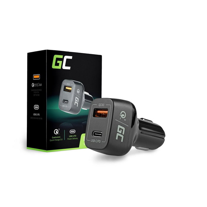 Green Cell Powerbank CAD33 Noir
