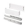 Emuca Tiroir extérieur Simplex blanc 122 mm profondeur 440 mm