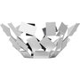 Alessi Stanza dello Scirocco Corbeille à fruits blanc en acier et résine
