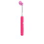Isdin Bexident Balene Junior Brosse à dents manuelle pour enfants - Tête rotative 180°, efficacité clinique, recommandée SEOP - Rose - 1 Unité