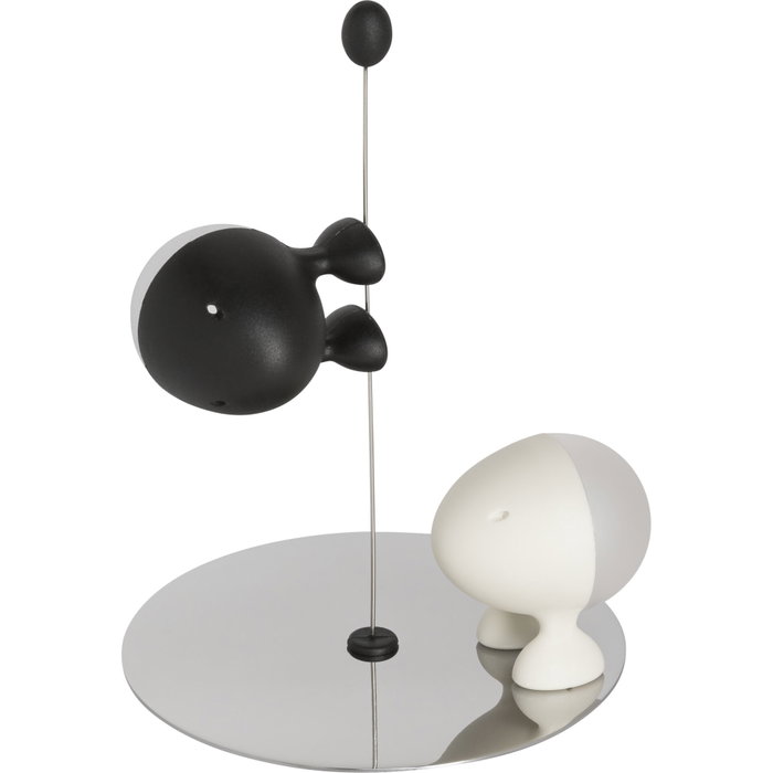 Alessi Lilliput Service pour sel et poivre ASG02 BW