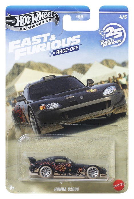 Fast & Furious Hot Wheels Silver Series assortiment véhicules Die-Cast 1/64 979P (24) Fast & Furious Hot Wheels Silver Series assortiment véhicules Die-Cast 1/64 979P (24)