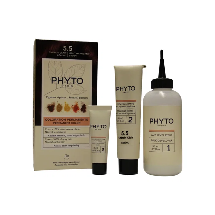Phyto Phytocolor 5.5-Brun Clair Acajou Phyto Phytocolor 5.5-Brun Clair Acajou