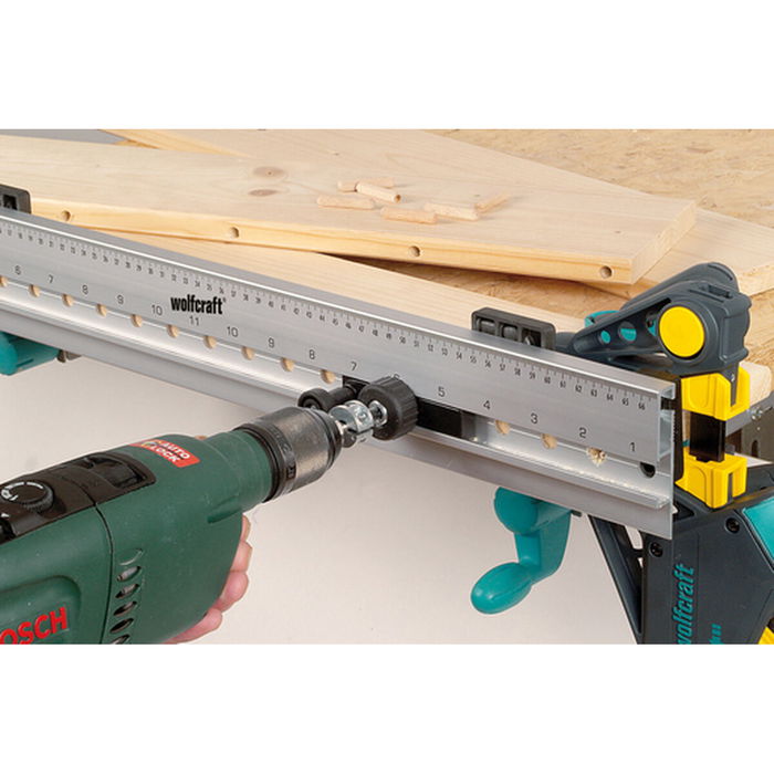 Gabarit de perçage et de perforage Wolfcraft 4650000 Gabarit de perçage et de perforage Wolfcraft 4650000