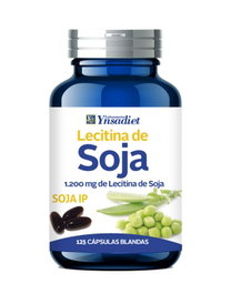 HIJAS DEL SOL Lécithine de Soja 1200 mg, 125 perles