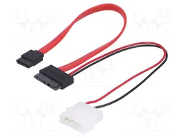 AKYGA Câble d'alimentation SATA 0,2m