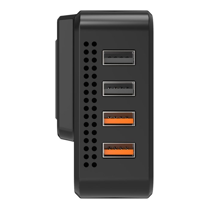 NK Adaptateur portable pour véhicule 12V 200W Convertisseur avec prises USB et écran LED