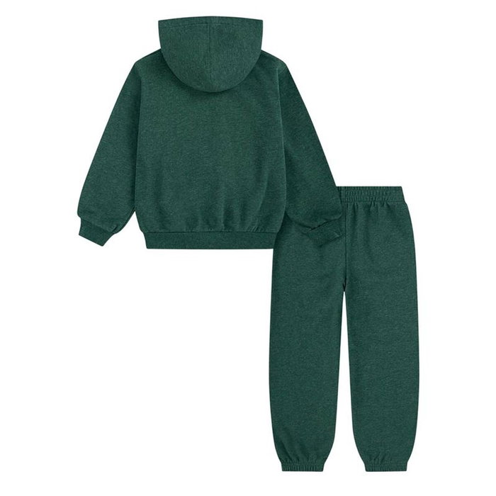 Ensemble de Sport pour Enfants Converse Cnvb Heritage Ft Full Zip Set Olive 2 Pièces 36