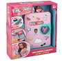 Diset - Diario Secreto Funlockets - Journal secret et personnalisable avec plus de 30 surprises - Bloc notes, stylo, clés, autocollants, accessoires