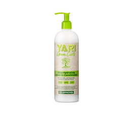 Yari Green Curls Conditionneur sans rinçage ultra hydratant 500 mL - Pour cheveux bouclés, aux extraits d'avocat, myrtille et grenade