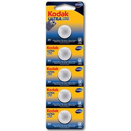 Kodak Ultra Pile Bouton CR2025 Lithium - Blister de 1 Pièce