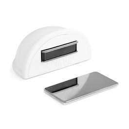 BRINOX Butoir de porte aimanté demi-lune blanc B78260B