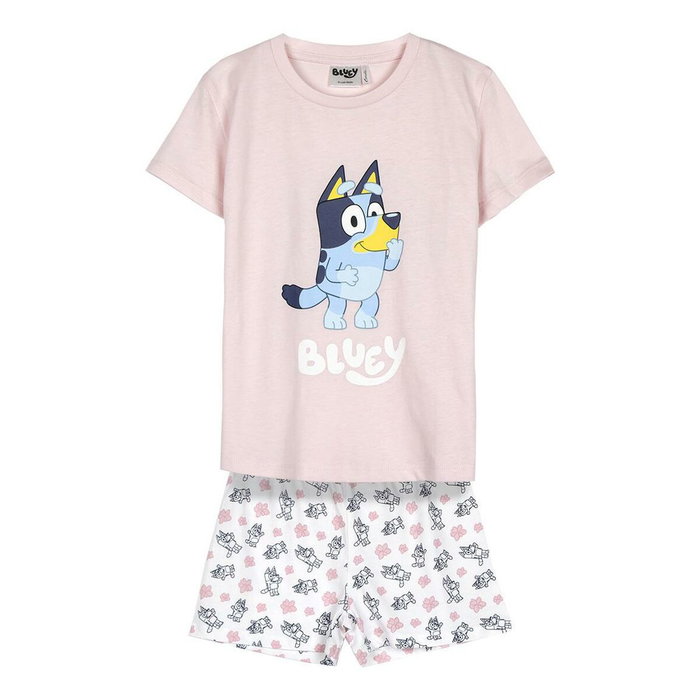 Bluey Pyjama Enfant Rose 6 Ans