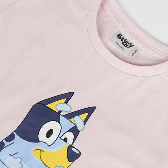 Bluey Pyjama Enfant Rose 6 Ans