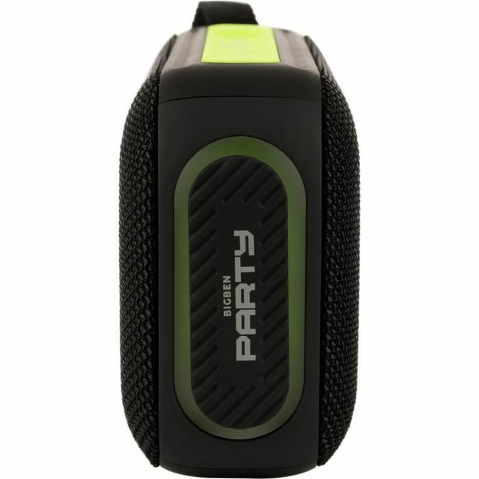 Bigben Party Enceinte Bluetooth Lumineuse Noir et Jaune