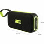 Bigben Party Enceinte Bluetooth Lumineuse Noir et Jaune